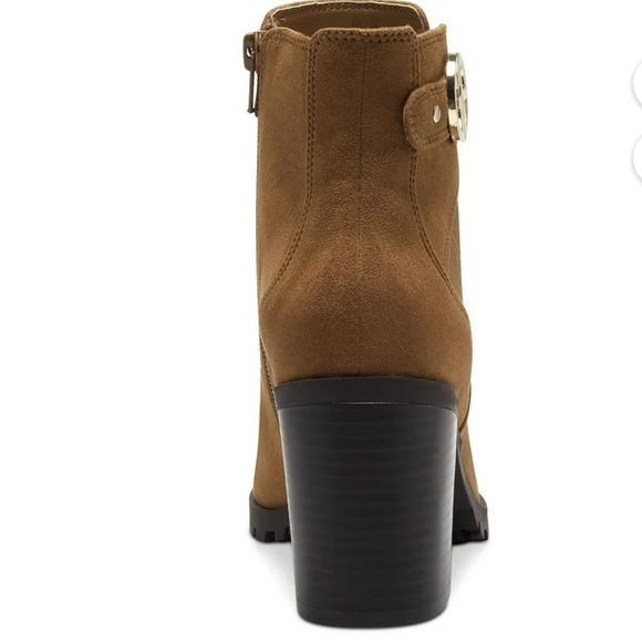 Stunning Giani Bernini Woman’s Halllee Faux Leather Ankle Boots Size 8 New - Picture 3 of 5